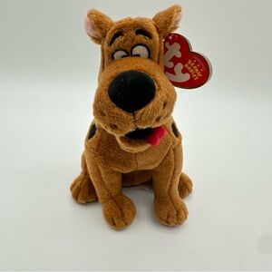 Ty Scooby Doo Brown Plush Stuffed Animal Beanie Baby